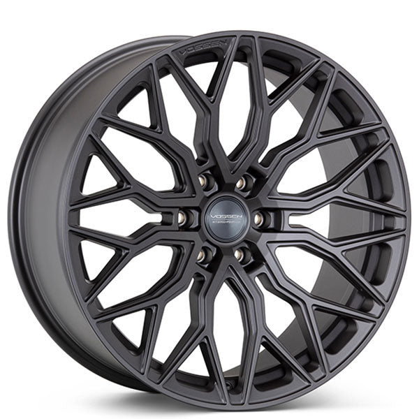 Vossen Wheel HF63 20X9.5 6x139.7 Deep Concave Profile ET15 CB106.1 Tinted Matte Gunmetal - Image 1