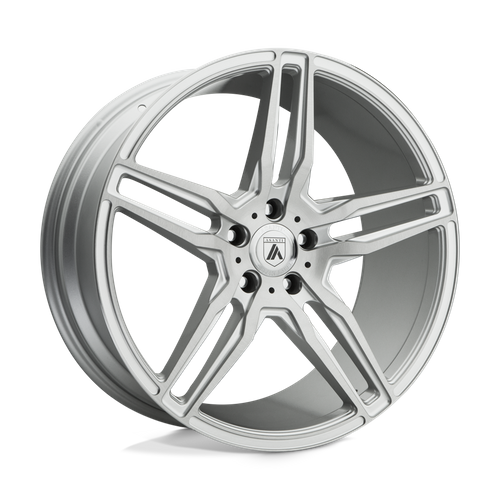 Asanti Black ABL-12 ORION, 19X9.5, 5X120, ET45, CB74.1, BRUSH SILVER W/ CARBON INSERTS