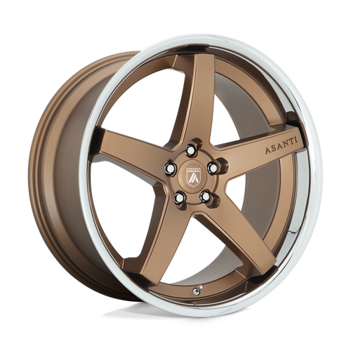 Asanti Black ABL31 REGAL, 20X10.5, 5X120, ET38, CB74.1, SATIN BRONZE W/ CHROME LIP