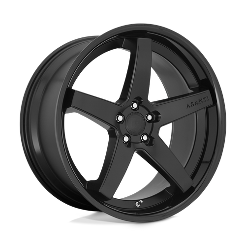Asanti Black ABL31 REGAL, 20X9, 5X114.3, ET35, CB72.56, SATIN BLACK W/ GLOSS BLACK LIP