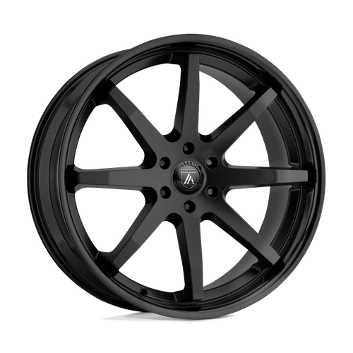 Asanti Black ABL-32 KAISER, 24X10, 6X135, ET30, CB87.1, SATIN BLACK W/ GLOSS BLACK LIP