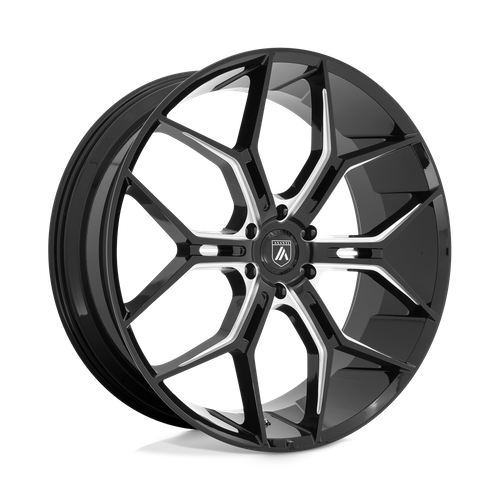 Asanti Black ABL-38 MONARCH TRUCK, 22X9.5, 6X139.7, ET38, CB100.3, GLOSS BLACK MILLED