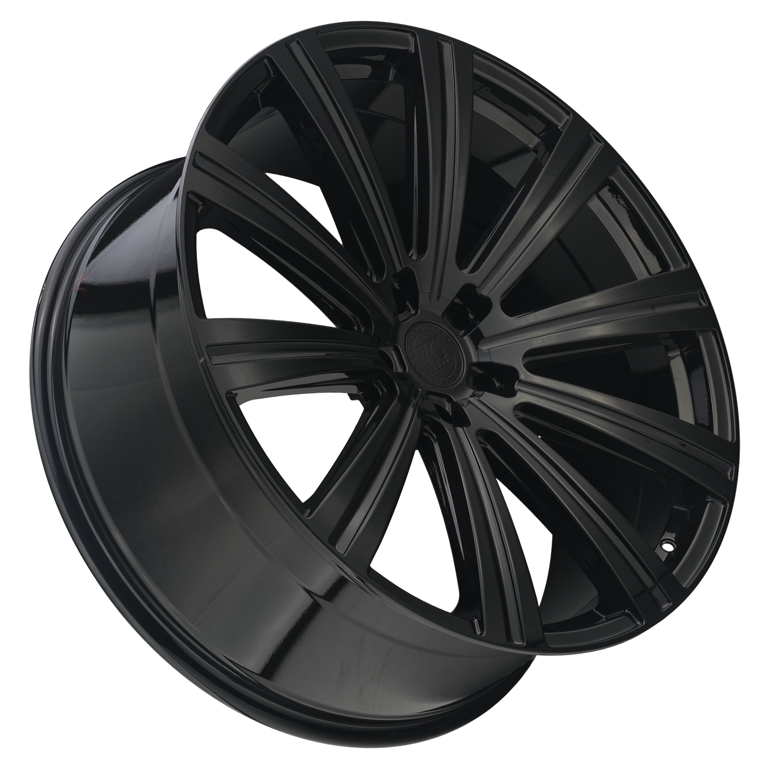 AG Luxury VANGUARD, Deep Concave Profile, 22x10.5, 5x120, ET38, CB72.56, Gloss Black