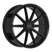 Giovanna Alesanna 12, Deep Profile, 22x9.5, 6x139.7, ET15, CB106.1, Gloss Black