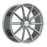 Giovanna Alesanna, Deep Profile, 20x10, 5x112, ET40, CB66.56, Machined Silver