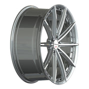 Giovanna Alesanna, Regular Profile, 22x9, 5x112, ET27, CB66.5, Machined Silver