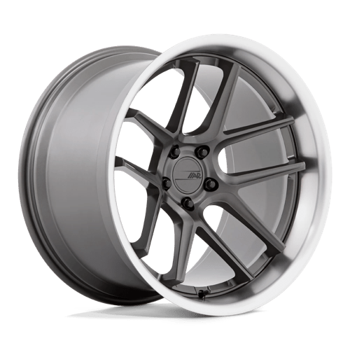 American Racing AR942 BISHOP, 20X12, 5X115, ET6, CB71.5, MATTE GUNMETAL W/ MACHINED LIP