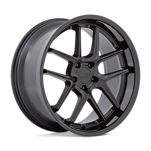 American Racing AR942 BISHOP, 20X12, 5X115, ET6, CB71.5, MATTE BLACK W/ GLOSS BLACK LIP
