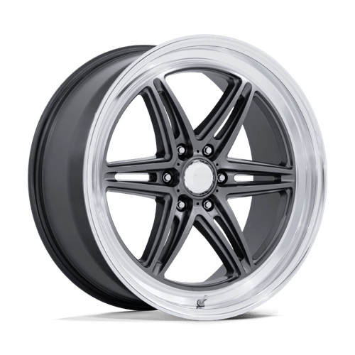 American Racing AR953 GROOVE 6 DRAG, 17X10, 6X139.7, ET35, CB78.1, ANTHRACITE W/ DIAMOND CUT LIP