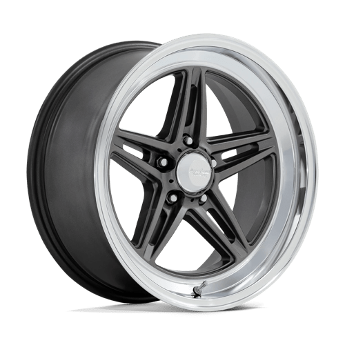 American Racing Vintage VN514 GROOVE, 18X10, 5X127, ET12, CB78.1, ANTHRACITE W/ DIAMOND CUT LIP