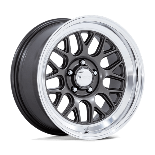 American Racing Vintage VN516 G-FORCE, 17X7, 5X114.3, ET0, CB72.56, MATTE ANTHRACITE W/ DC-LIP