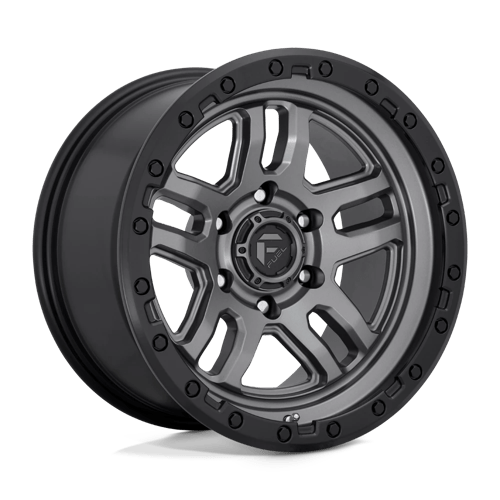 Fuel 1PC D701 AMMO, 18X9, 5X127, ET20, CB71.5, MATTE GUNMETAL BLACK BEAD RING