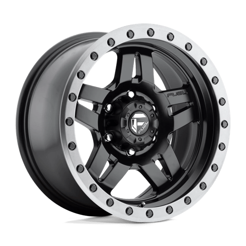 Fuel 1PC D557 ANZA, 18X9, 6X139.7, ET1, CB108, MATTE BLACK GUN METAL RING D55718908350