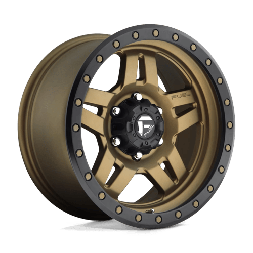 Fuel 1PC D583 ANZA, 18X9, 6X139.7, ET20, CB108, MATTE BRONZE BLACK BEAD RING