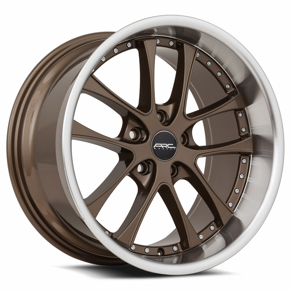 Vors AR5, 18x9.5, 5x115, ET30, CB73.1, Bronze Machined Lip