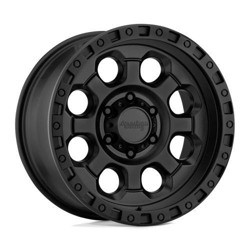 American Racing AR201, 18X9, 5X150, ET40, CB110.1, CAST IRON BLACK