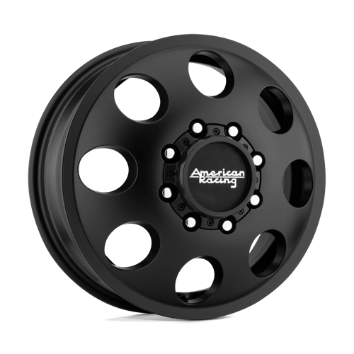 American Racing AR204 BAJA DUALLY, 16X6, 8X170, ET111, CB125.1, SATIN BLACK