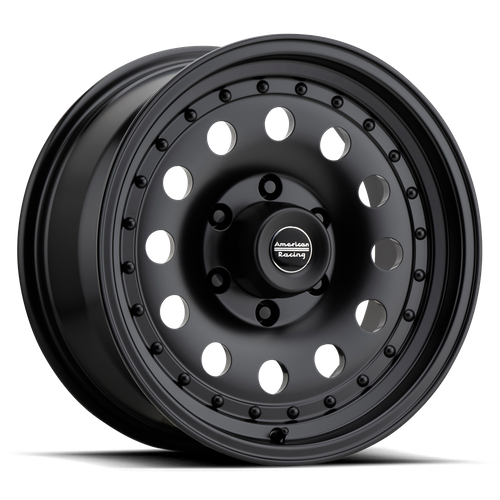 American Racing AR62 OUTLAW II, 17X8, 5X139.7, ET18, CB78.1, SATIN BLACK