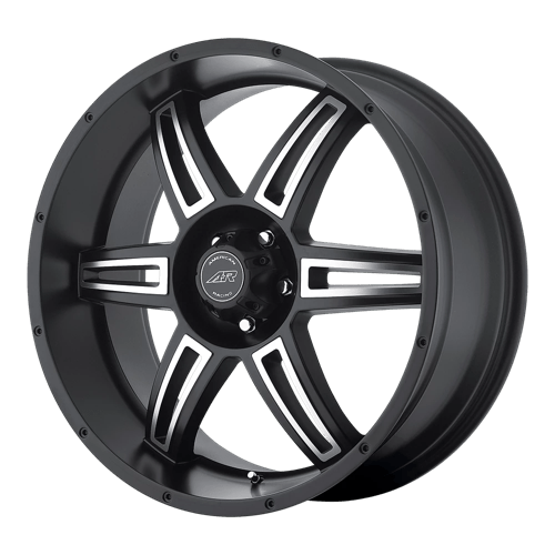 American Racing AR890, 22X9.5, 6X139.7, ET35, CB106.1, SATIN BLACK MACHINED