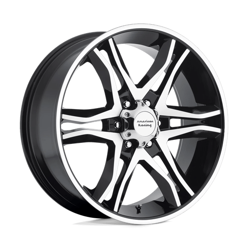 American Racing AR893 MAINLINE, 20X8.5, 6X135, ET35, CB87.1, GLOSS BLACK MACHINED