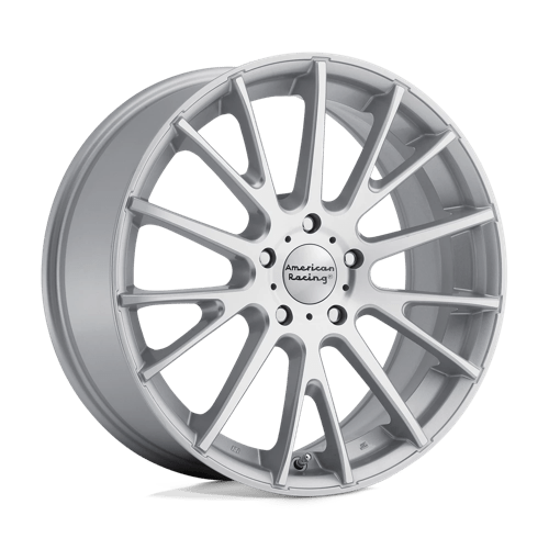 American Racing AR904, 16X7, 5X114.3, ET40, CB72.56, SILVER MACHINED