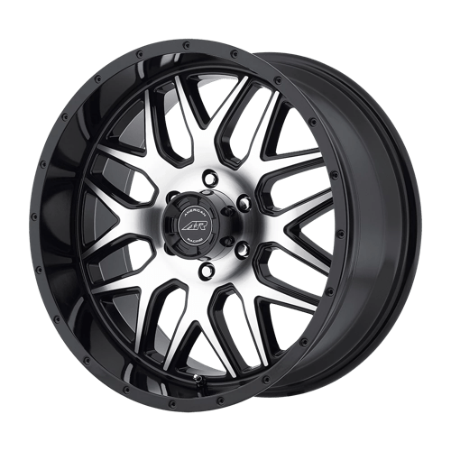 American Racing AR910, 18X9, 5X114.3, ET0, CB83.06, GLOSS BLACK MACHINED