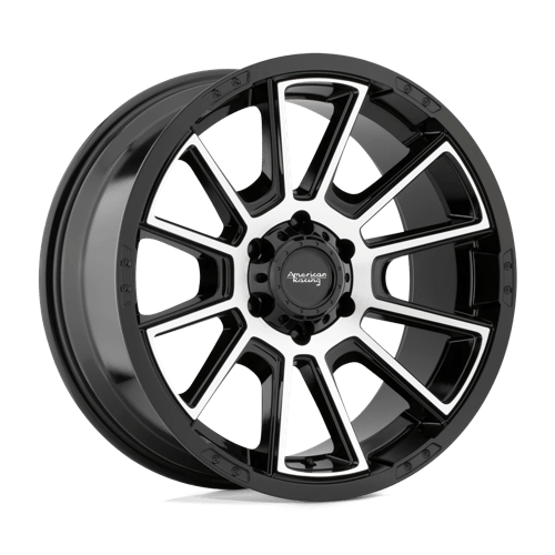 American Racing AR933 INTAKE, 20X9, 6X139.7, ET18, CB106.1, GLOSS BLACK MACHINED