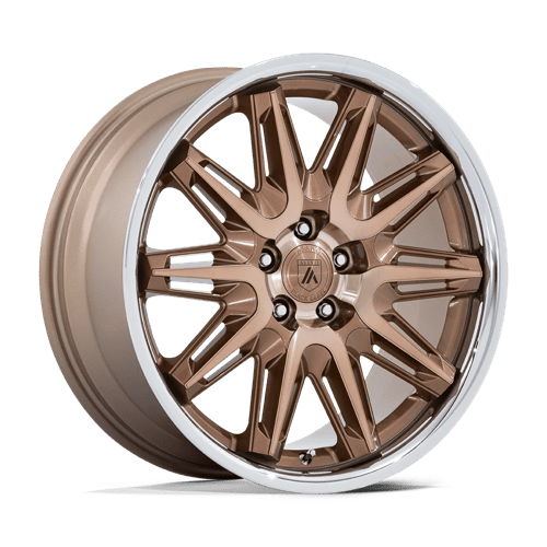 Asanti Black AB047 IMPERATOR, 20X9, 5X120, ET27, CB72.56, BRONZE MACHINED W/ SS LIP