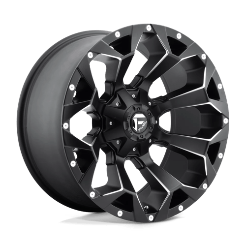 Fuel 1PC D546 ASSAULT, 17X9, 5X139.7/5X150, ET-12, CB110.1, MATTE BLACK MILLED