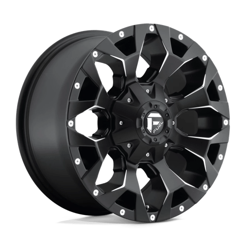 Fuel 1PC D546 ASSAULT, 17X8.5, 6X135/6X139.7, ET25, CB106.1, MATTE BLACK MILLED
