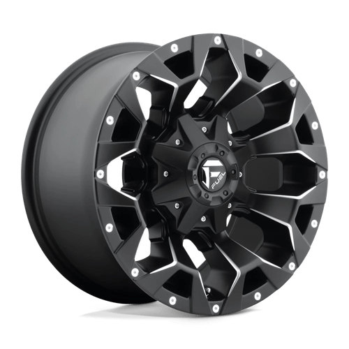 Fuel 1PC D546 ASSAULT, 17X9, 6X135/6X139.7, ET1, CB106.1, MATTE BLACK MILLED