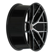 Gianelle Astra 6, Super Deep Profile, 22x10, 6x139.7, ET-18, CB77.9, Machined Black