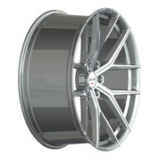 Gianelle Astra 6, Deep Profile, 22x9.5, 6x135, ET30, CB86.9, Machined Silver