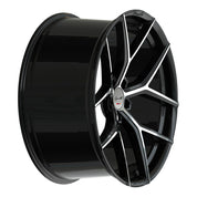 Gianelle Astra 6, Deep Profile, 22X9.5, 6x139.7, ET30, CB95.1, Machined Black