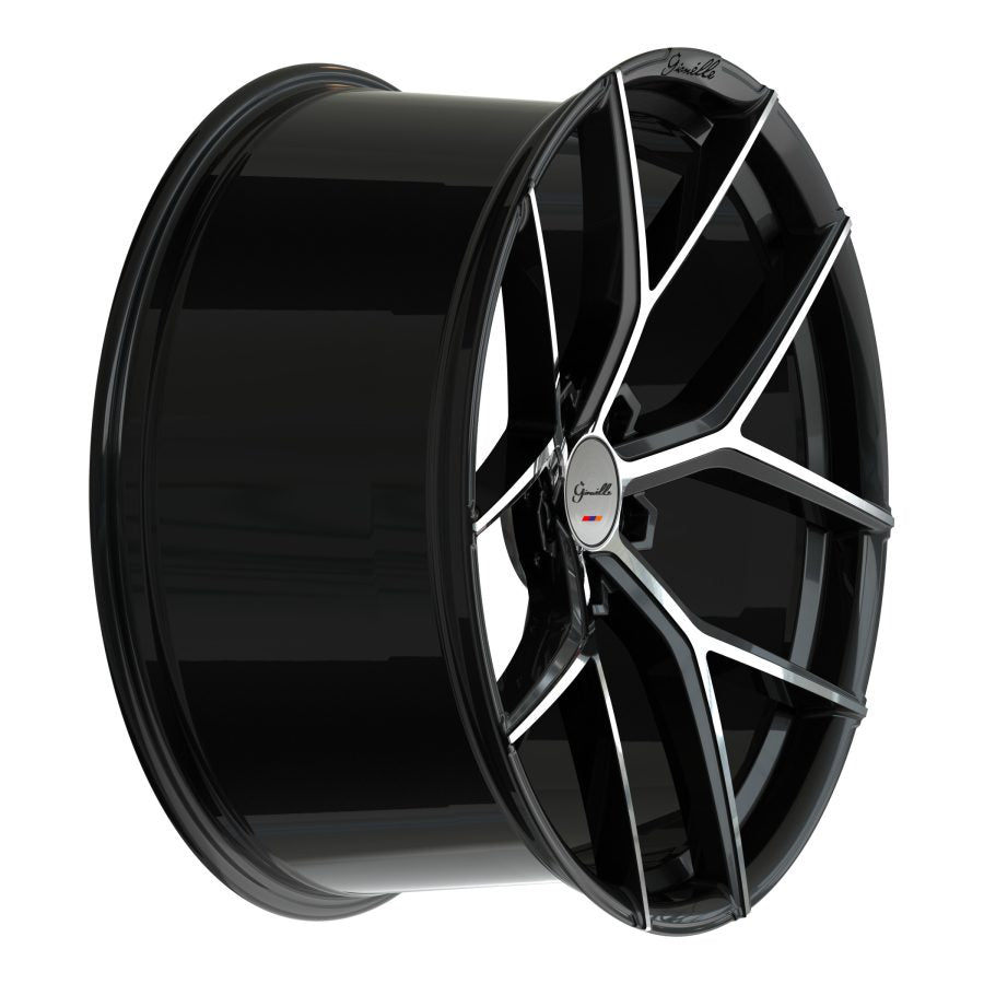 Gianelle Astra 6, Deep Profile, 22X9.5, 6x139.7, ET30, CB95.1, Machined Black