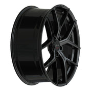 Gianelle Astra 5, Deep Profile, 22x10.5, 5x112, ET35, CB66.5, Gloss Black