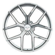 Gianelle Astra 5, Regular Profile, 22x9, 5x112, ET27, CB66.5, Machined Silver