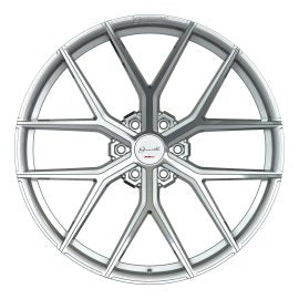 Gianelle Astra 6, Deep Profile, 22x9.5, 6x135, ET30, CB86.9, Machined Silver