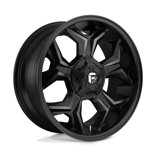 Fuel 1PC D605 AVENGER, 20X9, 6X135/6X139.7, ET20, CB106.1, MATTE BLACK DOUBLE DARK TINT