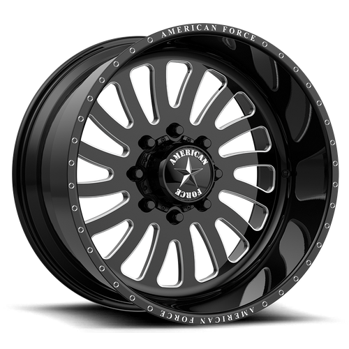 American Force AFW OCTANE, 22X12, 6X139.7, ET-40, CB78.1, BLACK