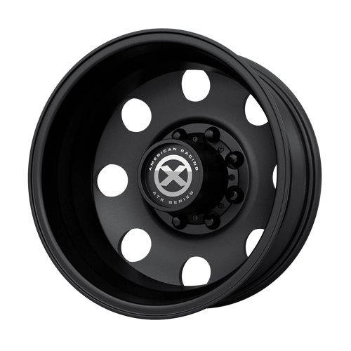 ATX Series AX204 BAJA DUALLY, 16X6, 8X170, ET-134, CB125.1, SATIN BLACK AX204660877134N