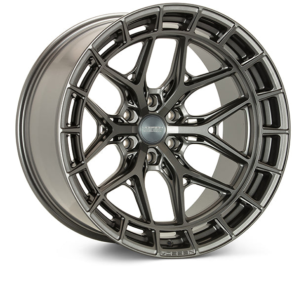 Vossen Wheels HFX1, Deep Concave Profile, 24X10, 6x139.7, ET25, CB106.1, Matte Gunmetal