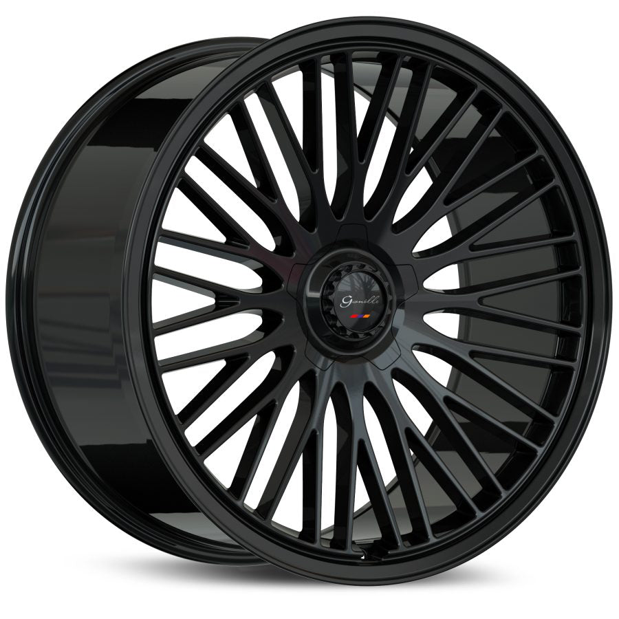 Gianelle Aria, 24x9.0, 5x115/5x120, ET10, CB72.56, Gloss Black - 2490WB10GAARIGBR