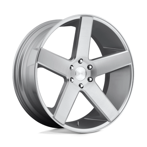 DUB 1PC S218 BALLER, 22X9.5, 6X139.7, ET19, CB106.1, GLOSS SILVER BRUSHED S218229584+19