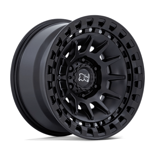 Black Rhino Hard Alloys BARRAGE, 17X8.5, 6X135, ET-10, CB87.1, MATTE BLACK BR009MX17856310N