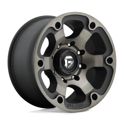 Fuel 1PC D564 BEAST, 17X9, 8X165.1, ET1, CB125.1, MATTE BLACK DOUBLE DARK TINT