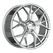 Koko Kuture Belize, Regular Profile, 20x8.5, 5x100 to 5x132, ET10 to 45, CB54.1 to 84.1, Machined Silver