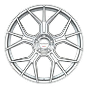 Koko Kuture Belize, Deep Profile, 20x10, 5x114.3, ET40, CB73.1, Machined Silver