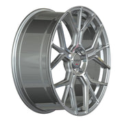 Koko Kuture Belize, Deep Profile, 20x10, 5x114.3, ET40, CB73.1, Machined Silver
