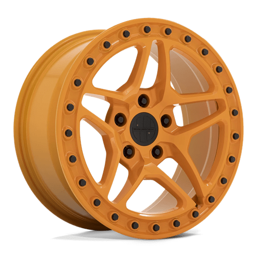 Victor Equipment BERG, 17X8, 5X130, ET20, CB71.5, GLOSS ORANGE W/ BLACK BOLTS